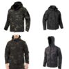 Cp black softshell waterproof jacket