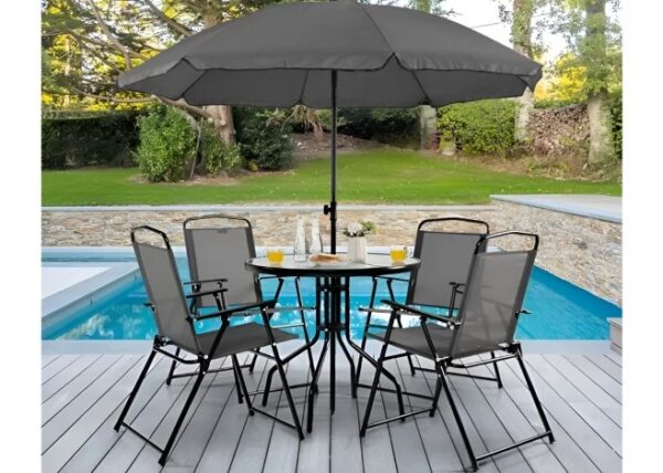 round table folding chairs