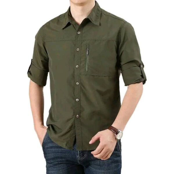 1-Zip Tactical Shirts – Lightweight, Quick-Dry, Field-Ready Gear 👕⚙️