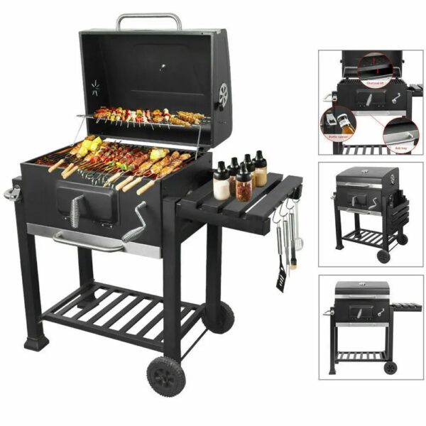 Portable Camping Grill – Flame On, Anywhere You Go 🔥🥩