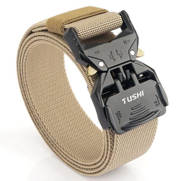 Tushi Quick Release Tactical Belt – Strength Meets Speed.