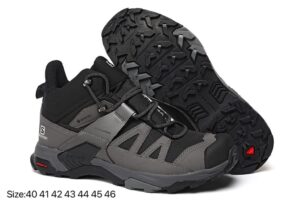 salmon hiking shoes