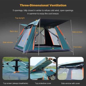 6-8 Person Tent – Spacious, Weatherproof Shelter for Large Groups