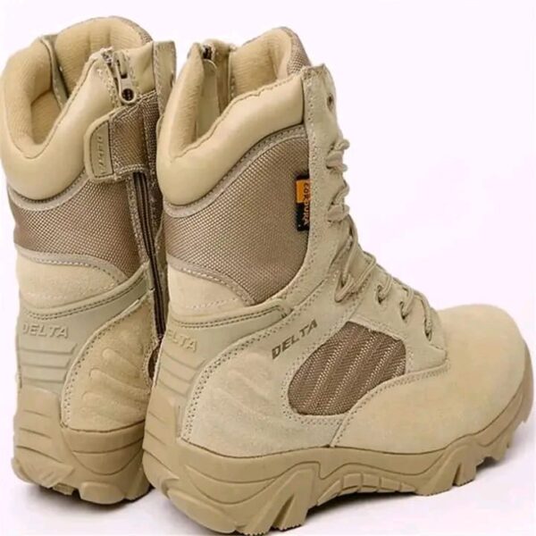 Delta Leather Boot – Tactical Combat-Ready Footwear for Rugged Terrain and Daily Duty