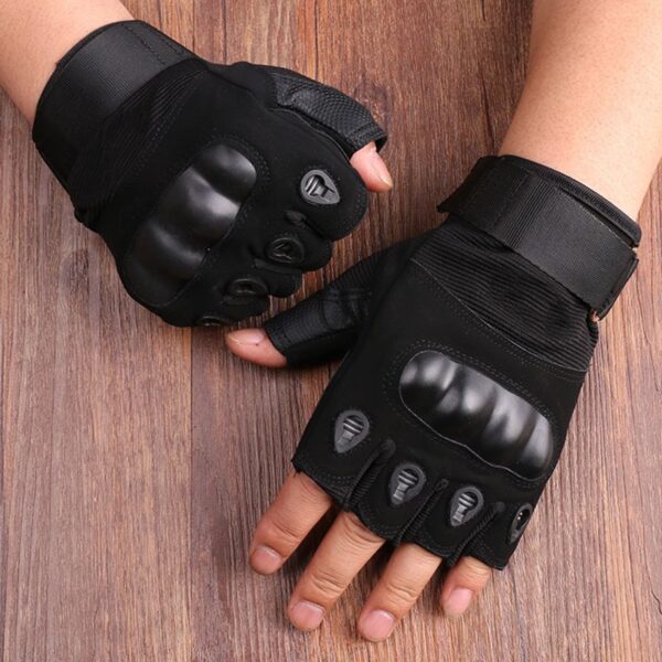 Tactical Hand Gloves – Premium Protection for Combat, Outdoor & Tactical Operations in Black, Green, and Brown