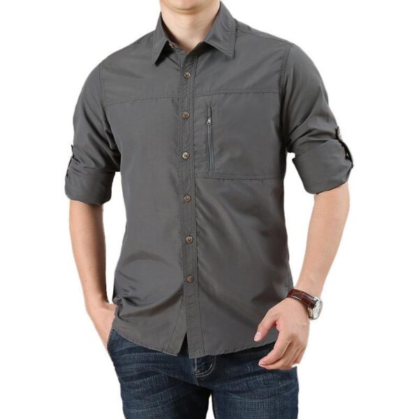 One Zip Shirt – Tactical Performance Shirt with Zip Collar for Outdoor and Tactical Operations