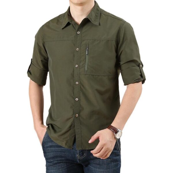 One Zip Shirt – Tactical Performance Shirt with Zip Collar for Outdoor and Tactical Operations