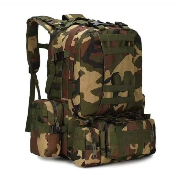 50L Tactical Backpack – Heavy-Duty, Multi-Compartment Backpack for Hiking, Camping, and Tactical Missions