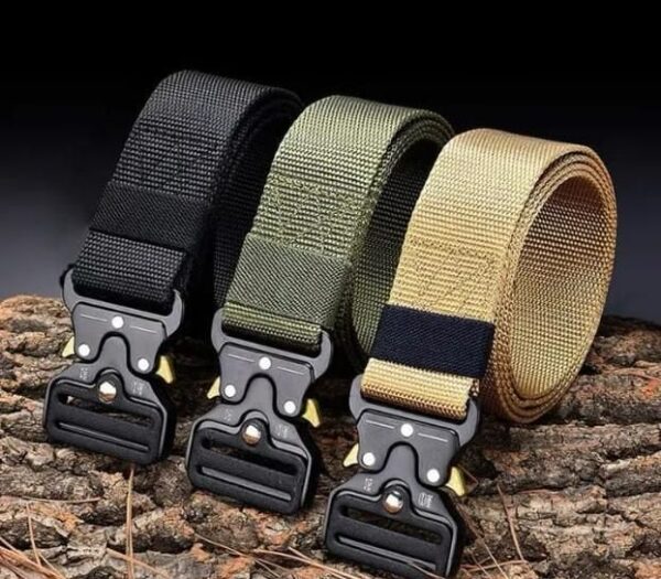 Tactical Belt – Adjustable, Heavy-Duty Belt for Tactical, Military, and Outdoor Use