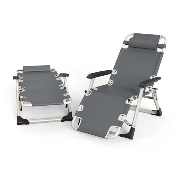 2-in-1 Folding Bed & Chair – Sleep. Sit. Survive. 🏕️🪑