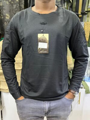 Round Neck Tactical Shirt – Lightweight, Breathable Tactical Shirt for Outdoor and Tactical Missions