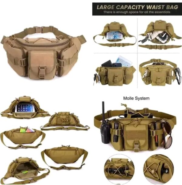Waist Bag – Compact and Durable Tactical Waist Pack for Gear, Tools, and Essentials