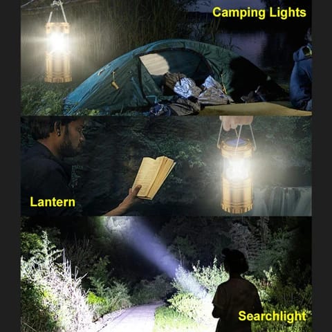 Camping Light – Rechargeable, High-Brightness LED Tactical Lantern for Outdoor and Emergency Use