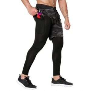 Gym Short with Leggings – 2-in-1 Tactical Training Shorts for Performance, Mobility & Support