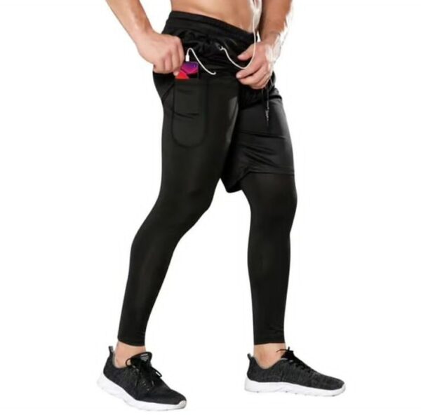Gym Short with Leggings – 2-in-1 Tactical Training Shorts for Performance, Mobility & Support