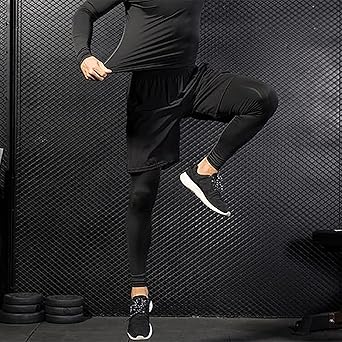 Gym Short with Leggings – 2-in-1 Tactical Training Shorts for Performance, Mobility & Support