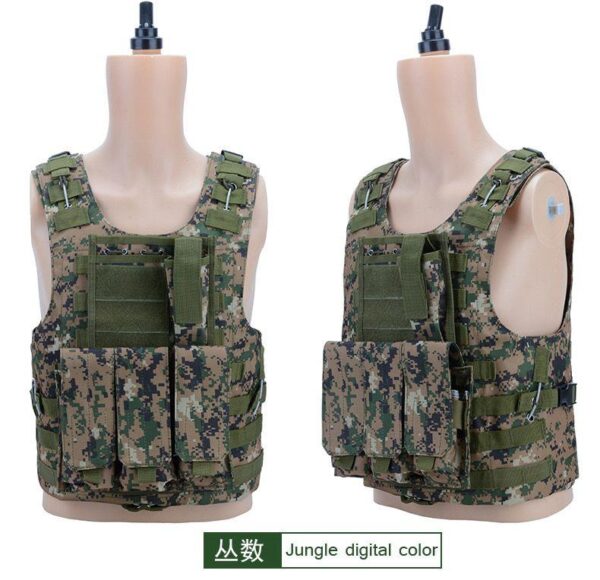 Tactical Body Armor / Plate Carrier – Modular Combat-Ready Vest for Military, Law Enforcement & Outdoor Defense