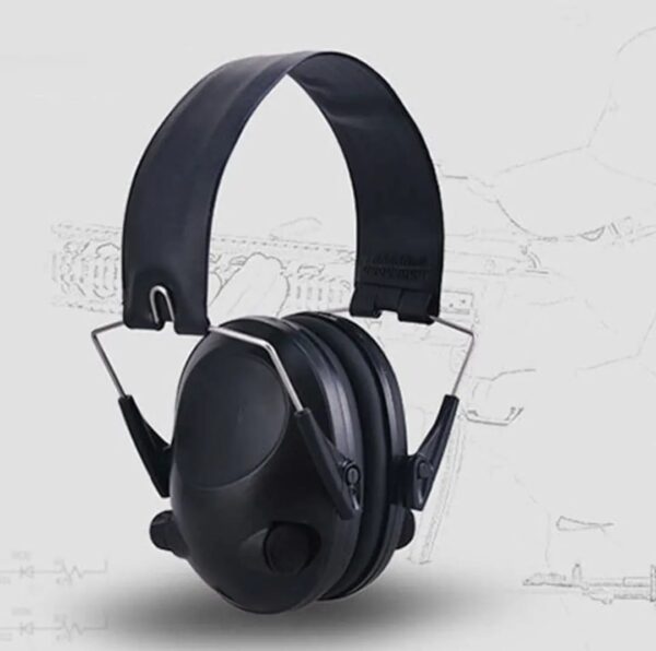 Tac 6s Tactical Earmuffs – Noise Reduction Hearing Protection for Shooting and Combat Use