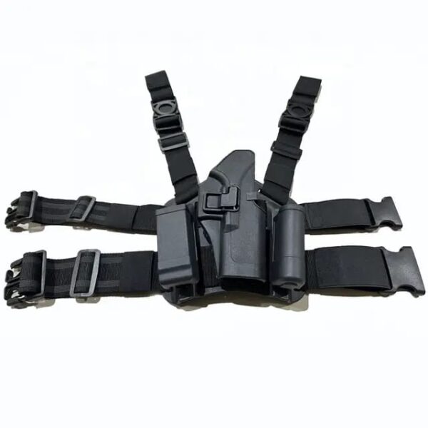 Tactical Leg Holster – Adjustable Drop-Leg Pistol Holster for Military, Airsoft & Outdoor Defense