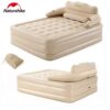 Inflatable Bed with Backrest – Heavy-Duty Air Mattress with Electric Pump for Camping & Outdoor Comfort