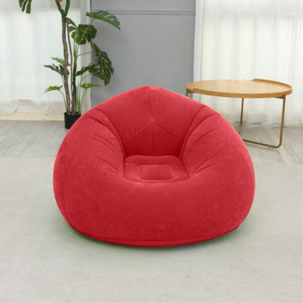 Inflatable Bean Bag with Free Manual Pump – Comfortable, Portable Lounge for Indoor & Outdoor Use