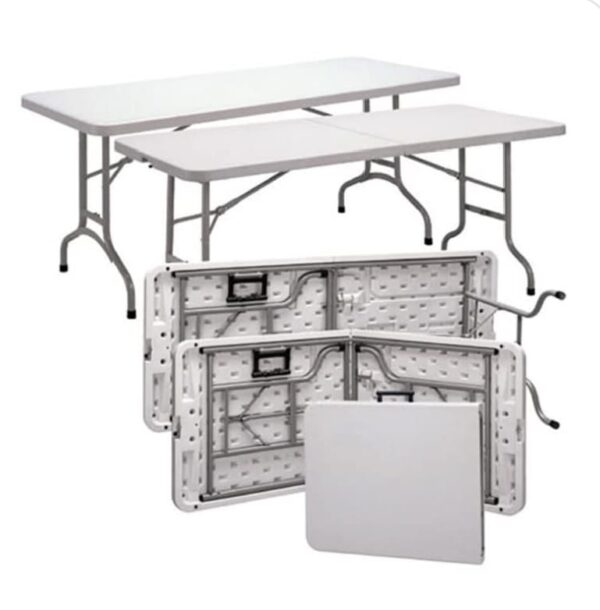 1.8 Metres Folding Table – Heavy-Duty Portable Table for Camping, Events & Outdoor Use