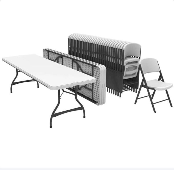 1.8 Metres Folding Table – Heavy-Duty Portable Table for Camping, Events & Outdoor Use