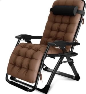 2 in 1 Folding Chair/Bed – Multipurpose Recliner for Camping, Outdoor, and Emergency Use