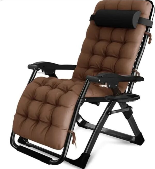 2 in 1 Folding Chair/Bed – Multipurpose Recliner for Camping, Outdoor, and Emergency Use