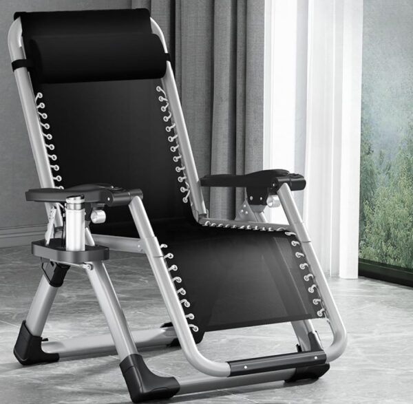 2 in 1 Folding Chair/Bed – Multipurpose Recliner for Camping, Outdoor, and Emergency Use