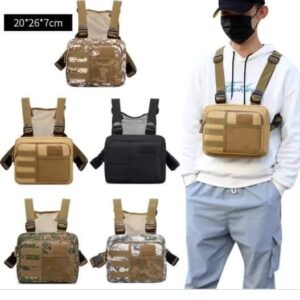 Tactical Chest Bag – Compact Military-Style Crossbody Utility Pack for Outdoor, Hiking & Daily Carry