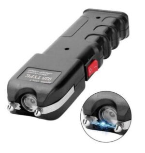Rechargeable Electric Shock Torch – Tactical Self-Defense Flashlight with Stun Feature