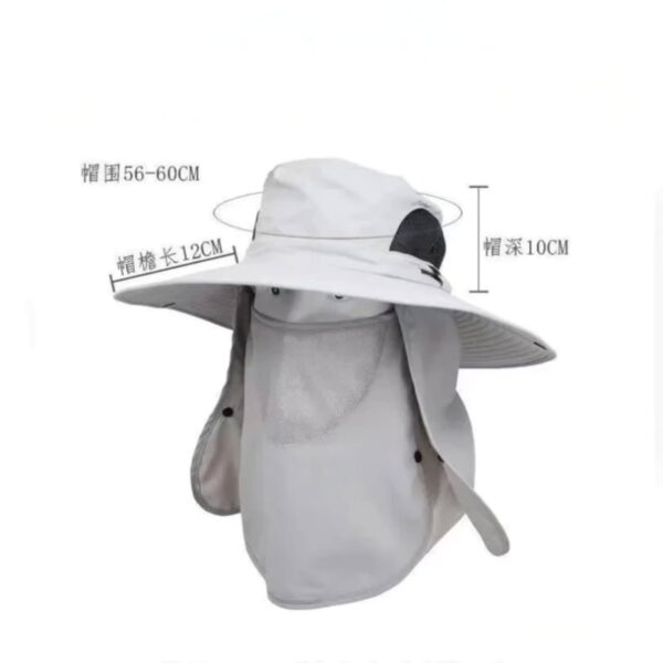 Casual Camouflage Sport Bucket Boonie Hat – Breathable Sun Protection with Neck Flap