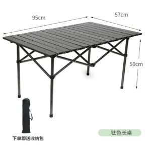6-Person Foldable Picnic Camping Table – Compact Outdoor Dining Solution