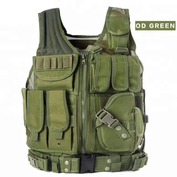 Adjustable Tactical Vest – Combat-Ready Utility Gear