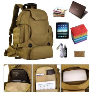 50L MOLLE Tactical Backpack – Heavy-Duty Military Rucksack for Outdoor Missions