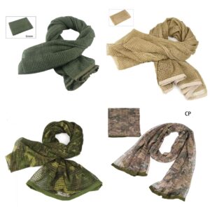 Face Veils / Arafat Tactical Scarves – Multi-Purpose Shemagh for Outdoor Protection
