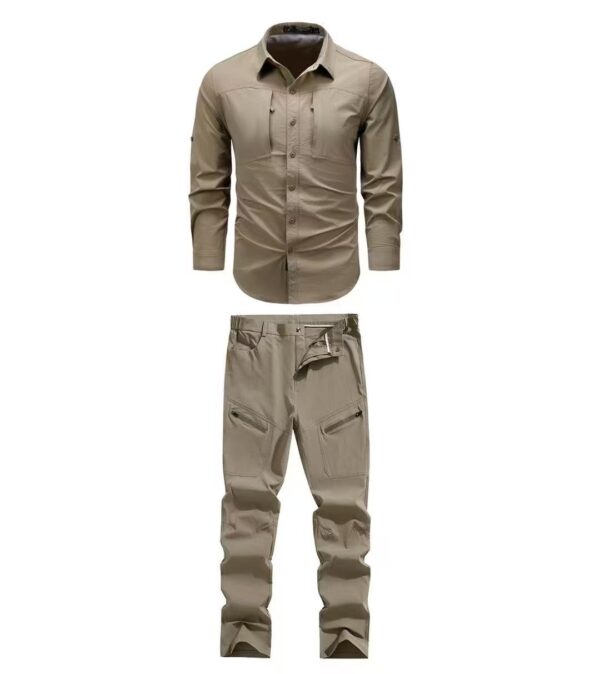 Waterproof Spandex Hiking Suit – Flexible Comfort for Every Adventure