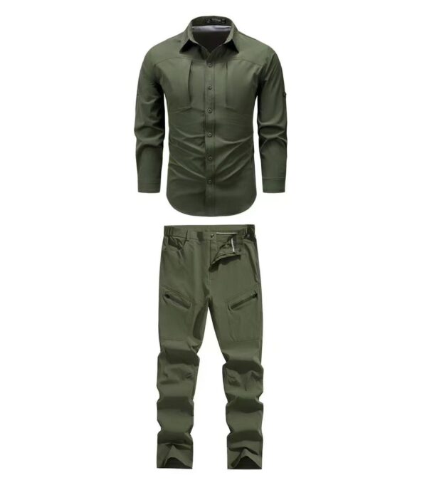 Waterproof Spandex Hiking Suit – Flexible Comfort for Every Adventure