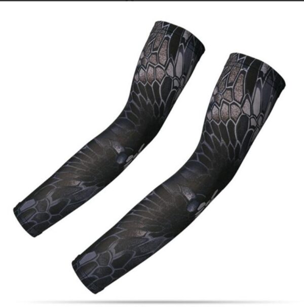 UV Protection Camouflage Arm Sleeves – Sun Defense with Tactical Style