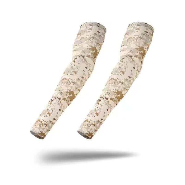 UV Protection Camouflage Arm Sleeves – Sun Defense with Tactical Style