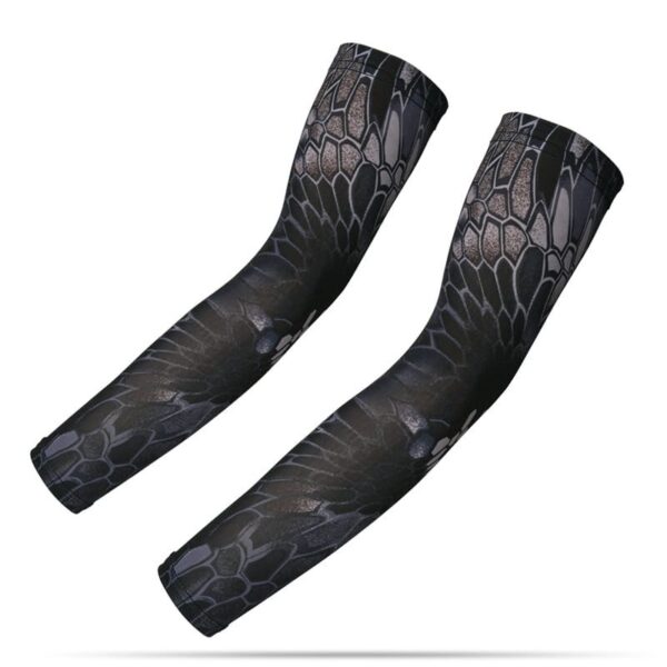 UV Protection Camouflage Arm Sleeves – Sun Defense with Tactical Style